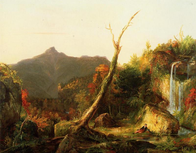 Thomas Cole Autumn Landscape oil painting picture